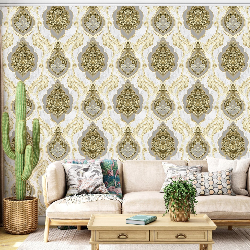 Vintage PVC-behang K0303