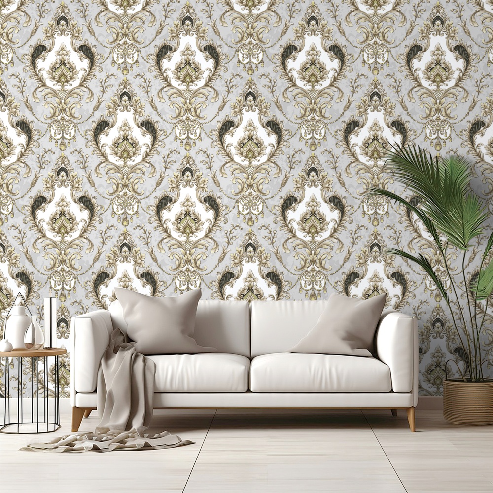 Vintage PVC-behang K0336