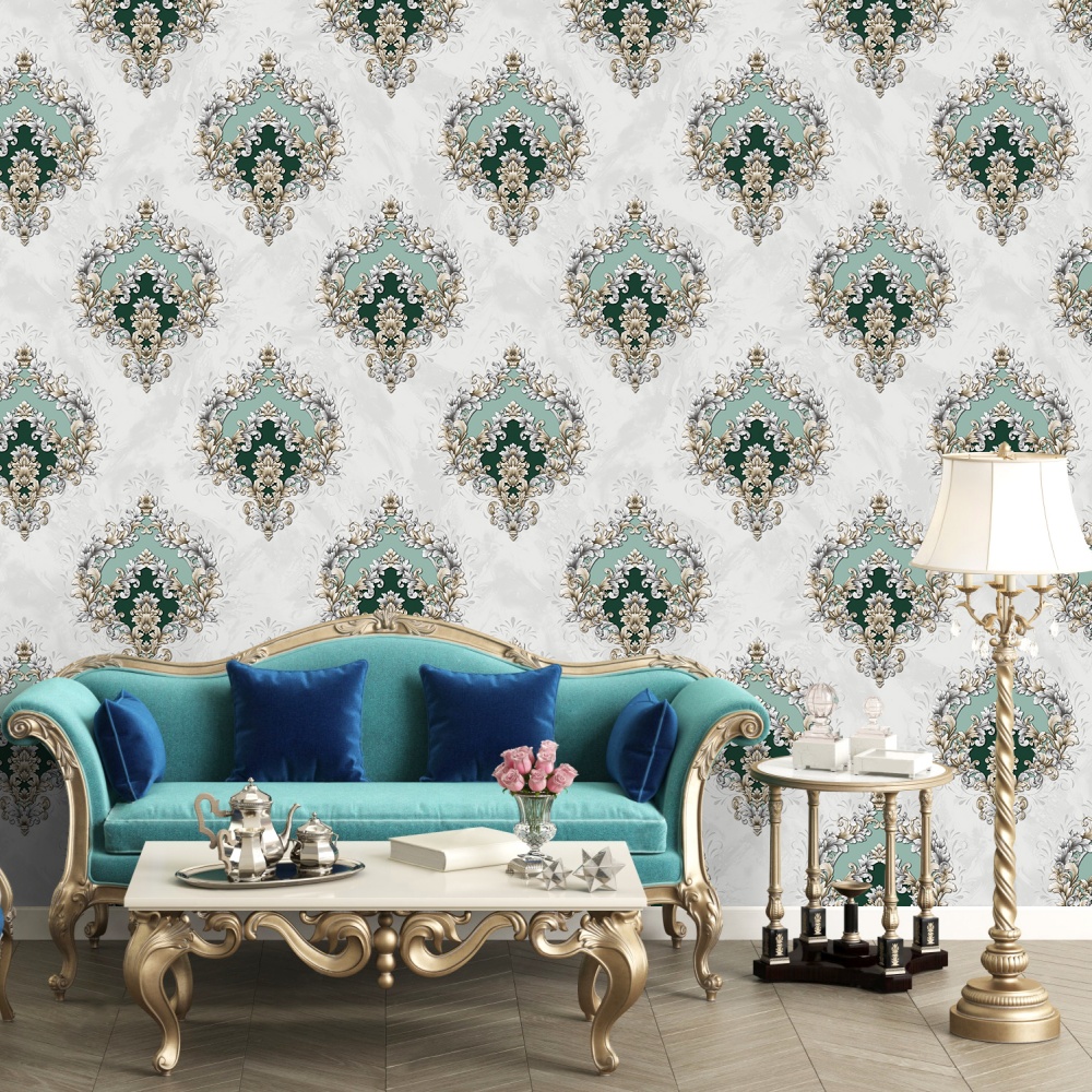 Vintage PVC-behang K0339
