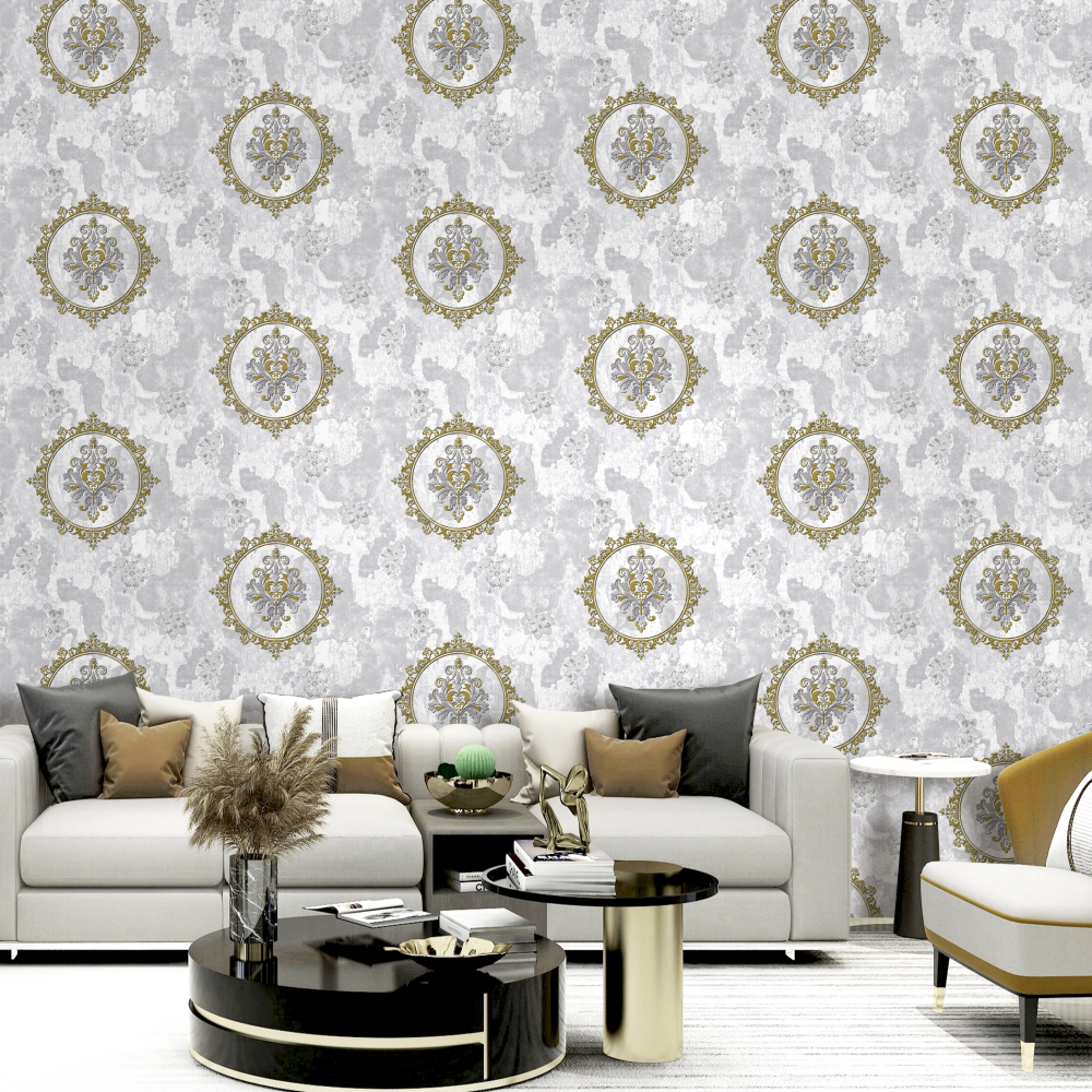 Vintage PVC-behang K0340