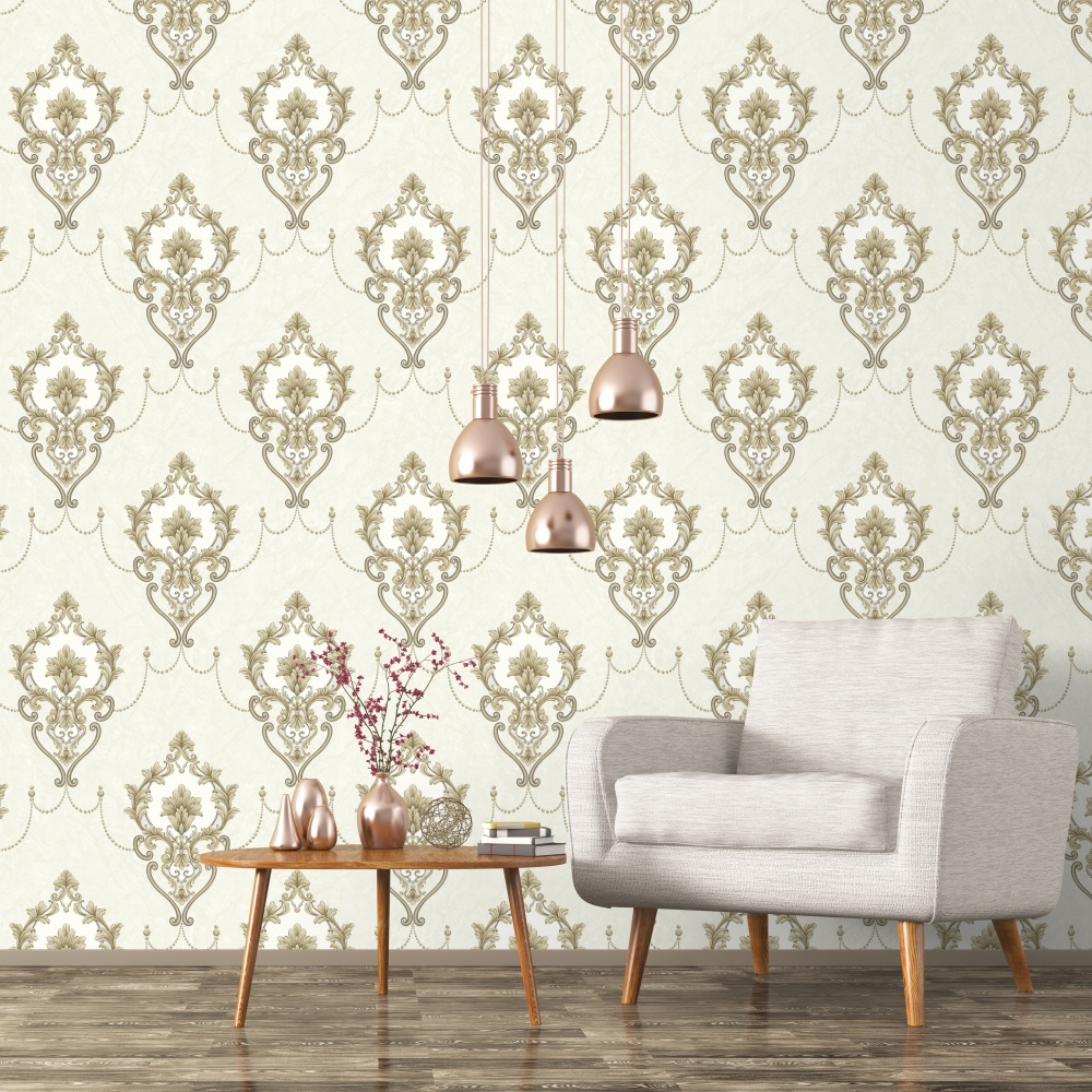 Vintage PVC-behang K0343