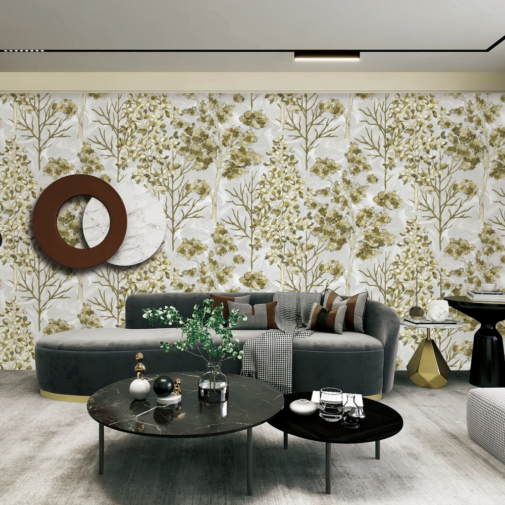 Naturel PVC-behang K0404