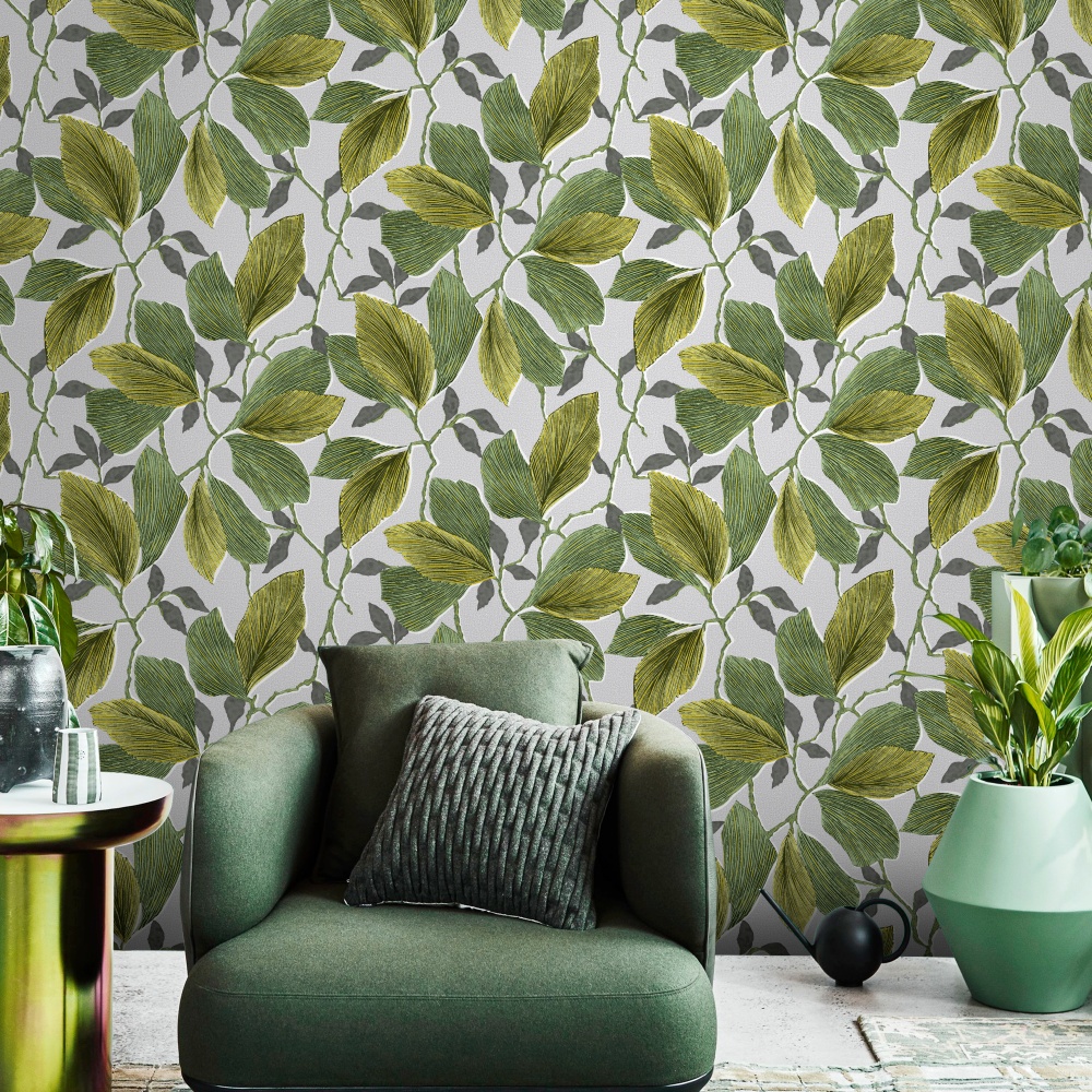 Naturel PVC-behang K0407