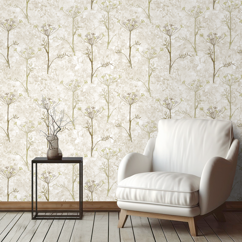Naturel PVC-behang K0414